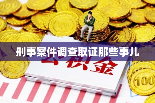 龙岩刑事案件调查取证那些事儿