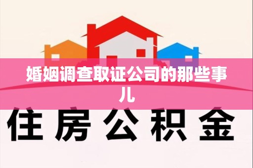 龙岩婚姻调查取证公司的那些事儿