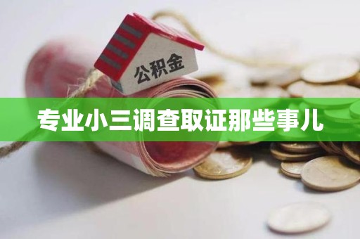 龙岩专业小三调查取证那些事儿