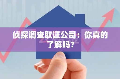 龙岩侦探调查取证公司：你真的了解吗？